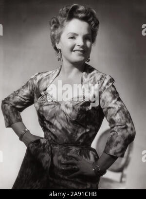 Magda Schneider, deutsche Plant, Deutschland 1950er Jahre. Die deutsche Schauspielerin Magda Schneider, Deutschland 1950. Stockfoto