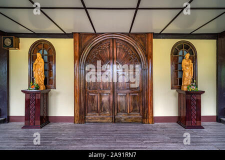 Kon Tum Seminary, Kon Tum, Vietnam. Stockfoto