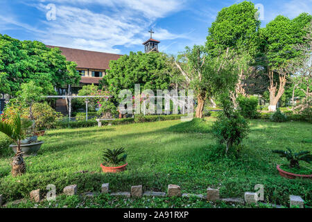 Kon Tum Seminary, Kon Tum, Vietnam. Stockfoto