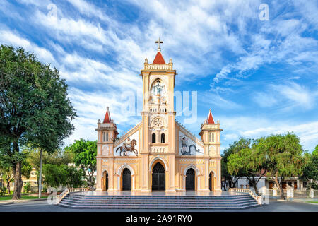 Tan Huong Kirche, Kon Tum, Vietnam Stockfoto