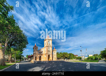 Tan Huong Kirche, Kon Tum, Vietnam Stockfoto