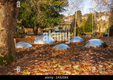 Die Stadt Cork, Cork, Irland. 12. November 2019. Fitzgerald's Park ist der größte Park in der Stadt Cork und war ursprünglich die Website der Kork E Stockfoto