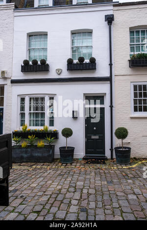 Mews Häuser in London Stockfoto