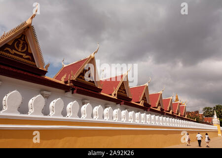 Royal Palace in Kambodscha Stockfoto