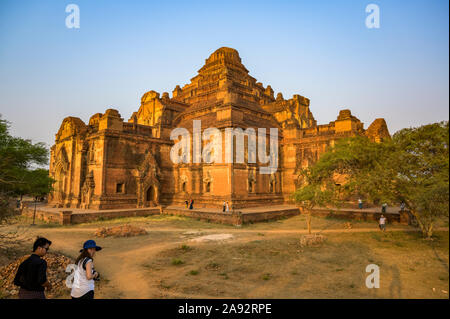 Dhammayangyi Tempel, ein buddhistischer Tempel; Bagan, Mandalay Region, Myanmar Stockfoto