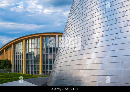 Rio Tinto Alcan Planetarium und Centre Pierre Charbonneau; Montreal, Quebec, Kanada Stockfoto