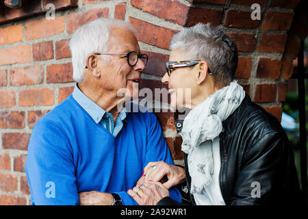 Senior paar zusammen Stockfoto
