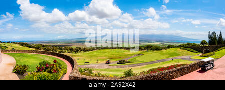 Die King Kamehameha Golf Club, Maui, HI Stockfoto