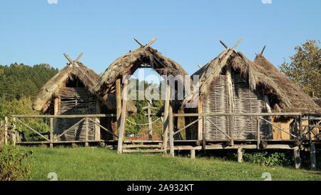 Pannonische Seen, Tuzla, Bosnien und Herzegowina Stockfoto