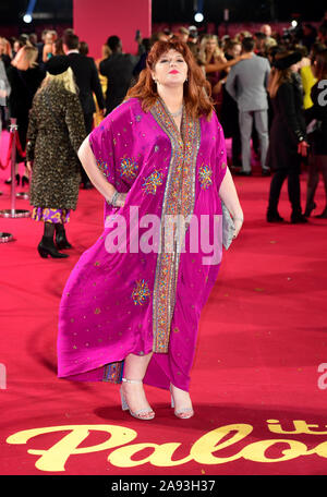 Jenny Ryan ankommen für die ITV-Palooza gehalten an der Royal Festival Hall, Southbank Centre, London. Stockfoto