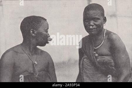 Einheimische Frauen von Dar-es-Salaam in Tanganyika 1930. Stockfoto