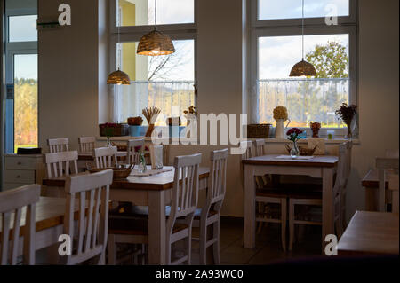 Restaurant Provence in Predmier, Slowakei Stockfoto