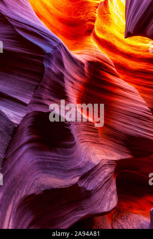 Rattlesnake Canyon; Arizona, Vereinigte Staaten von Amerika Stockfoto