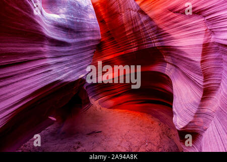 Rattlesnake Canyon; Arizona, Vereinigte Staaten von Amerika Stockfoto