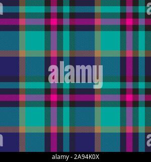 Klassisch Modern Tartan Tartan nahtlose Muster in Vektor - Dies ist eine klassische Plaid, kariert, Tartan Muster für T-Shirt Druck geeignet, Stoff Stock Vektor