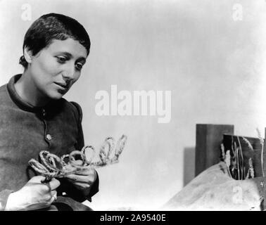 MARIA FALCONETTI, die in der Passion DER JEANNE D'ARC/LA PASSION DE JEANNE D'ARC Direktor 1928 Carl Theodor Dreyer Stummfilmklassikers Societe Generale des Filmes/Gaumont Stockfoto