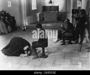 MARIA FALCONETTI, die in der Passion DER JEANNE D'ARC/LA PASSION DE JEANNE D'ARC Direktor 1928 Carl Theodor Dreyer Stummfilmklassikers Societe Generale des Filmes/Gaumont Stockfoto