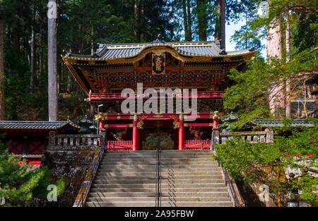 Nikkozan Rinnoji Tempel, buddhistische Tempel, Schreine und Tempel von Nikko, Nikko, Japan Stockfoto