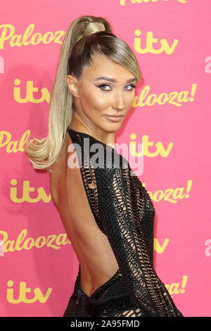 Megan McKenna, ITV Palooza, Royal Festival Hall, Southbank Centre, London, Großbritannien, 12. November 2019, Foto von Richard Goldschmidt Stockfoto