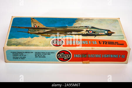 Italeri 1/76 English Electric Lightning F-1A Stockfoto