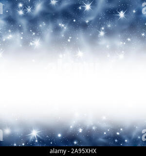 Weihnachten Hintergrund Sterne Stockfoto