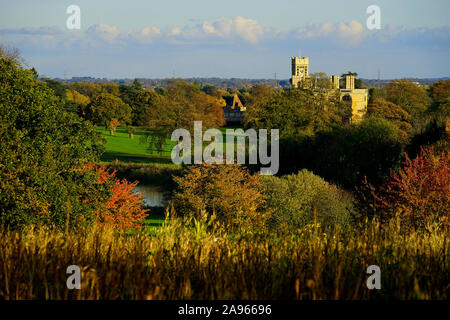Das Mansion House in Old Warden, Bedfordshire Stockfoto