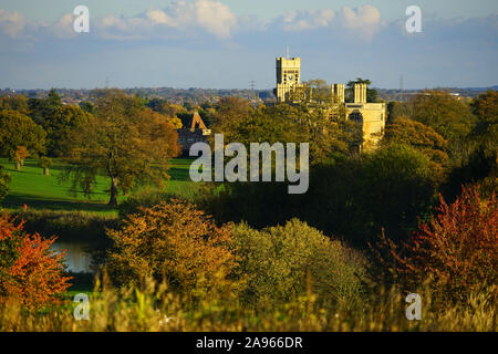 Das Mansion House in Old Warden, Bedfordshire Stockfoto