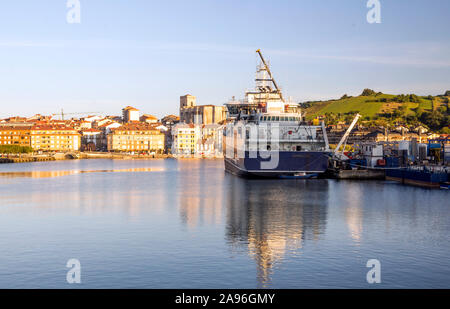 Zumaya ist eine spanische Gemeinde im nord-westlichen Teil der Region Urola Costa, in der Provinz Guipúzcoa, autonome Stockfoto