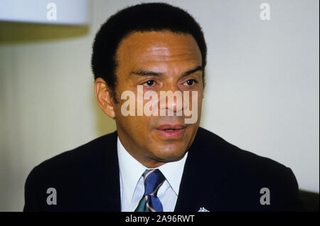 Andrew Young Bürgermeister von Atlanta. Ehemaligen uns Ambassadör zu den Vereinten Nationen, Kongressabgeordneter für Georgia Stockfoto