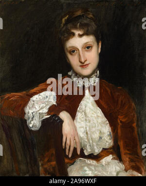 John Singer Sargent, Frau Charles Deering, (Marion Denison Whipple), Portrait Malerei, 1888 Stockfoto