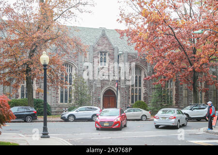 Princeton, New Jersey, 11. November 2019: Kirche in Princeton - Bild Stockfoto