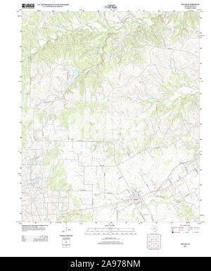 USGS TOPO Karte Texas TX Tolar 20121107 TM Stockfoto