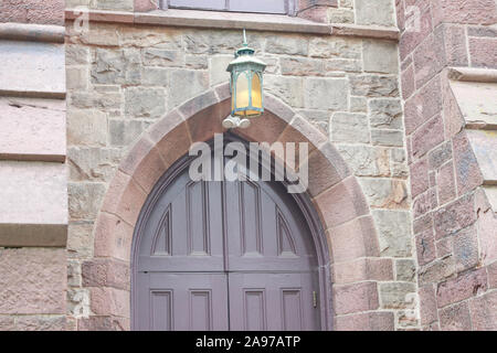 Princeton, New Jersey, 11. November 2019: Nassau christliches Zentrum Kirche in Princeton - Bild Stockfoto