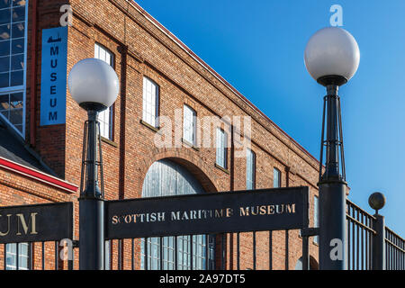 Scottish Maritime Museum, Irvine, Ayrshire, Schottland, Großbritannien Stockfoto