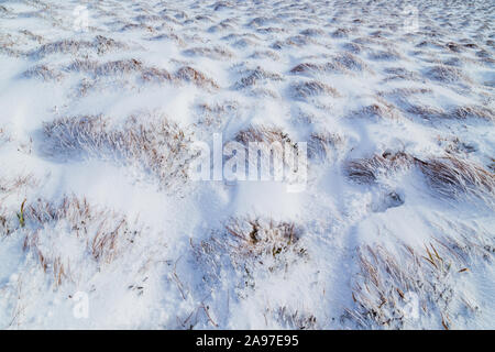 Schnee in die Brüste von Anu, Co Kerry, Irland Stockfoto