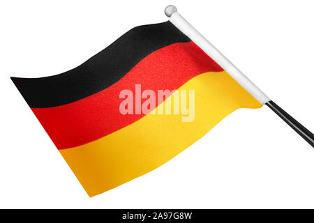 Deutsch Sport fan party Flagge Stockfoto