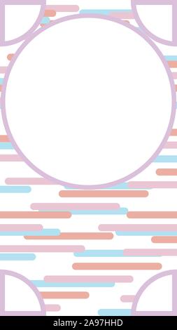 Vektor geometrische Muster abstrakt Hintergrund. Stock Vektor