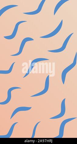 Abstract vector gewellt Gold Hintergrund. Stock Vektor