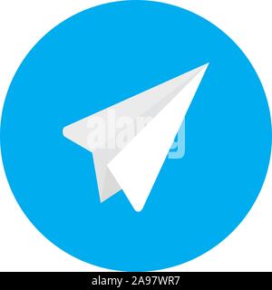 Weißbuch Flugzeuge fliegen auf und blauer Himmel. Handwerk Design origami Art, einfach Vektor Grafik Illustration für Design, Symbol, Logo, Hintergrund Stock Vektor