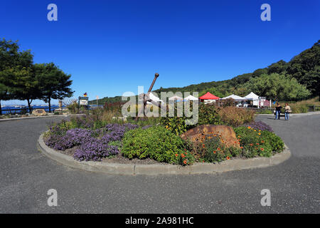 Dorf Port Jefferson Long Island New York Stockfoto