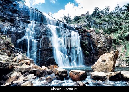 Grampians Mackenzie Falls, Victoria, Australien Stockfoto