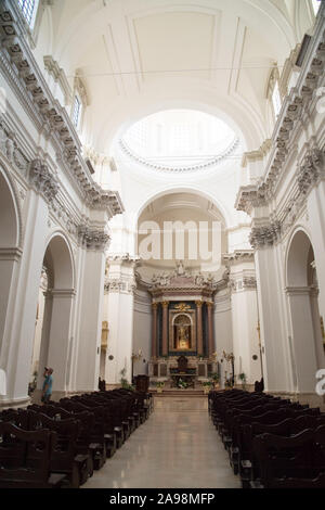 Barocke Chiesa di San Filippo Neri (Kirche San Filippo Neri) im historischen Zentrum von Spoleto, Umbrien, Italien. Am 19. August 2019 © wojciech Strozyk/Ala Stockfoto