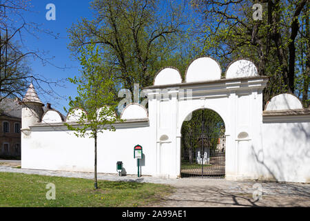 Zámek, Brtnice, Vysočina, Česká republika/Burg, Stadt Brtnice, Region Liberec, Tschechische Republik, Europa Stockfoto