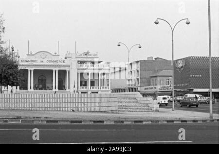 Dakar 1973: Die Handelskammer, Place de l'Independance Stockfoto