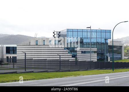 Hauptsitz der Inditex mode Textil Gruppe in Arteixo, La Coruña am 9. April 2019 Stockfoto