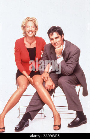 Jenna Elfman, Thomas Gibson, Dharma & Greg, 1997 Stockfoto