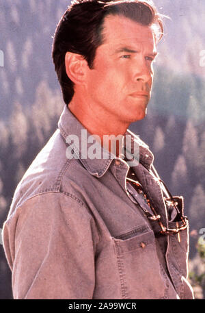 Pierce Brosnan, Dante's Peak, 1997 Stockfoto