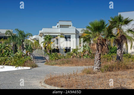 Die Verlassenen" die Tasten "Entwicklung komplex in Quinta do Lago, Algarve Portugal. Stockfoto