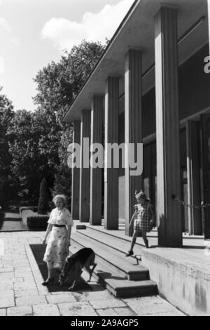 Eine Reise nach Jena, Deutschland 1930. Stockfoto