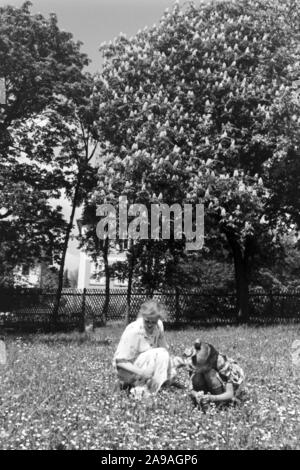 Eine Reise nach Jena, Deutschland 1930. Stockfoto